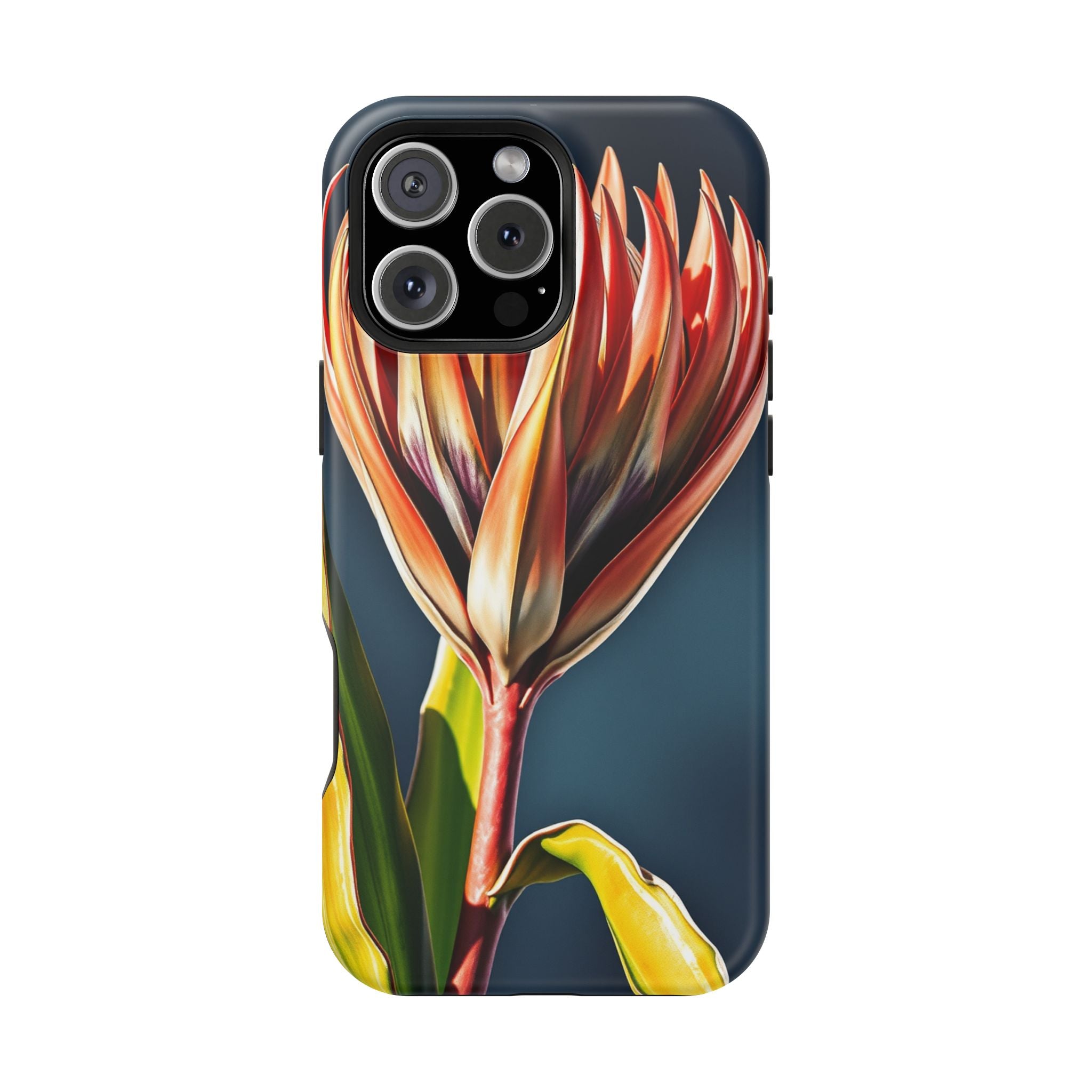 iPhone Protea Bold Vibrant Watercolor Slim Snap Case Ga · iPhone Case
