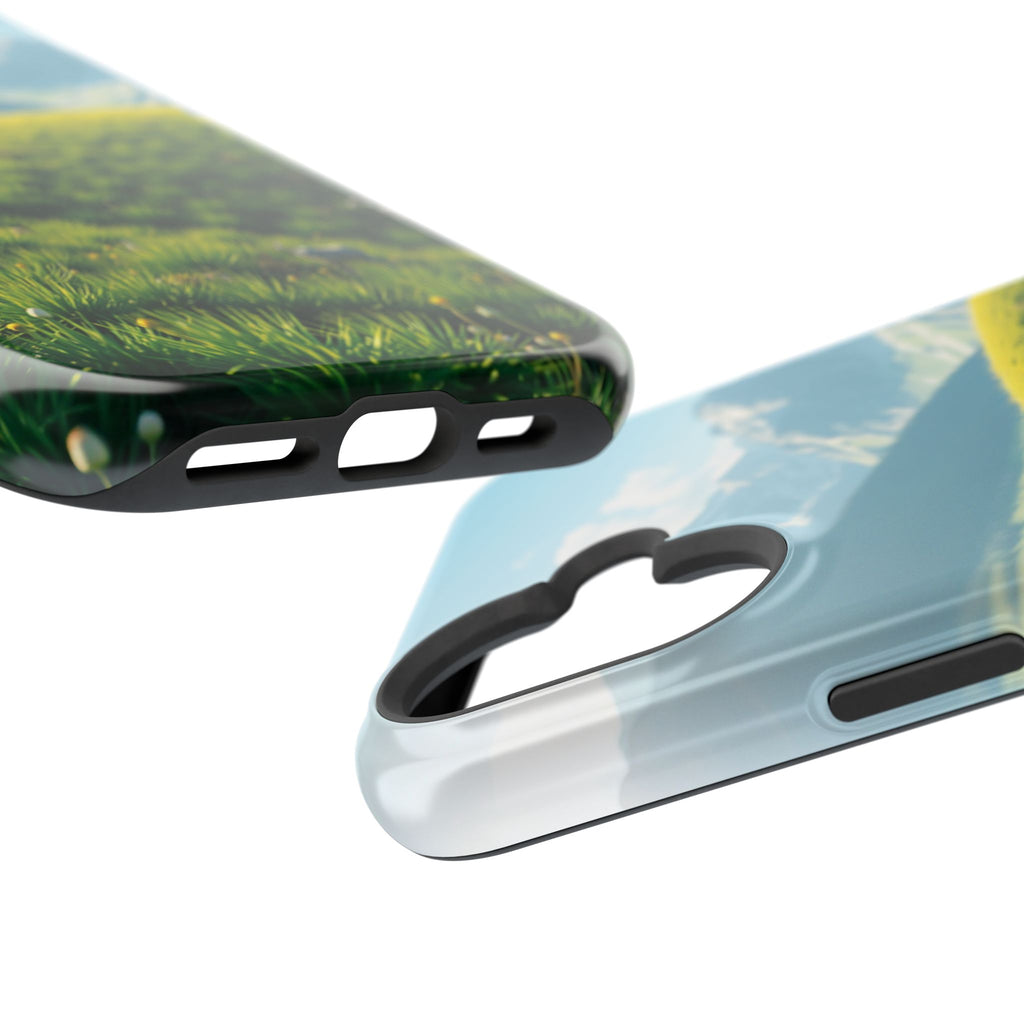 iPhone Vibrant Alpine Meadow Design Slim Everyday Designer Case · iPhone Case