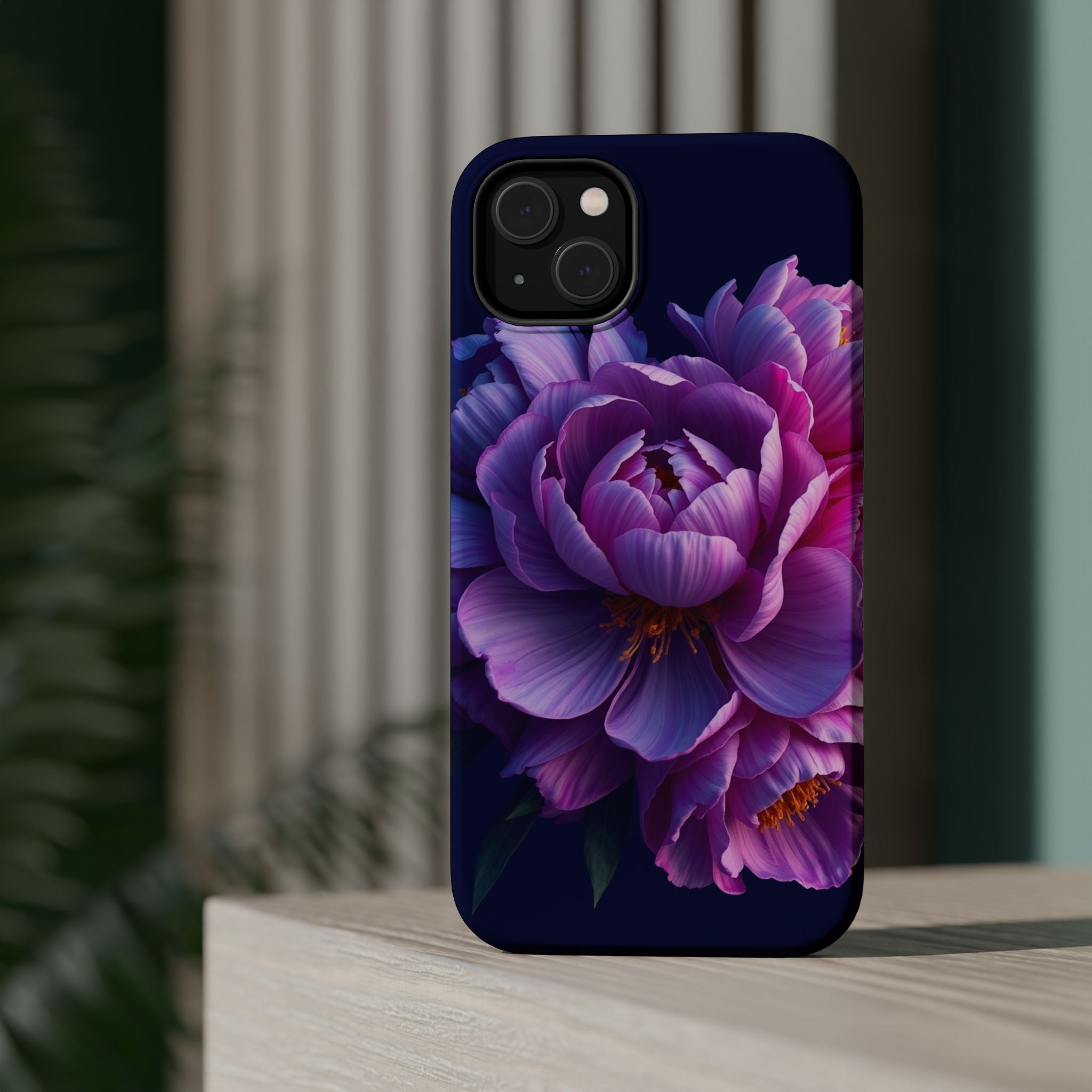 iPhone Peony Bouquet 3D Digital Slim Everyday Designer Case · iPhone Case