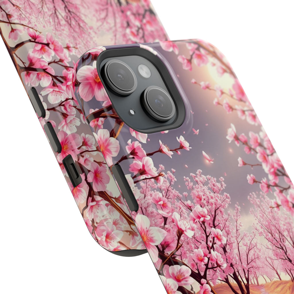 iPhone Dreamy Blossom Trail Design 14 Slim Everyday Designer Case · iPhone Case