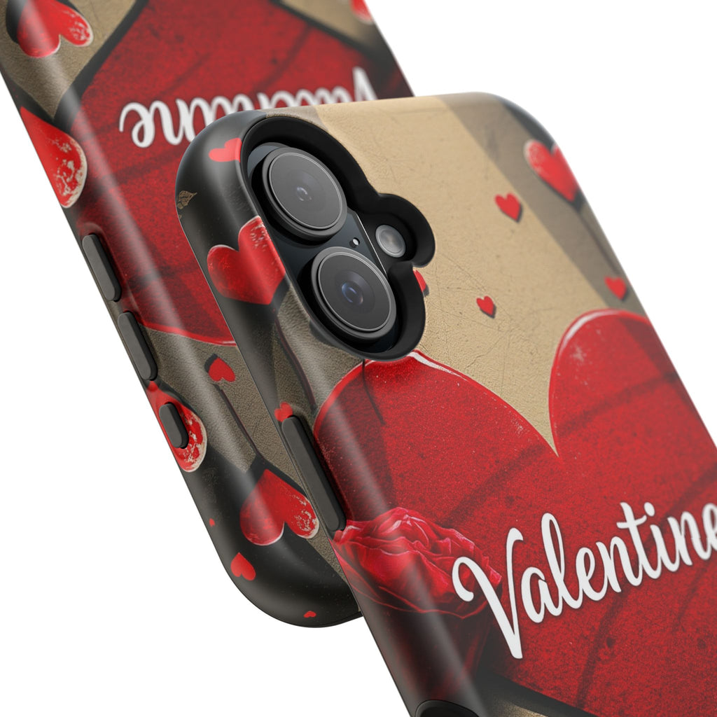 iPhone Serene Vintage Valentine Card Design Slim Everyday Designer Case · iPhone