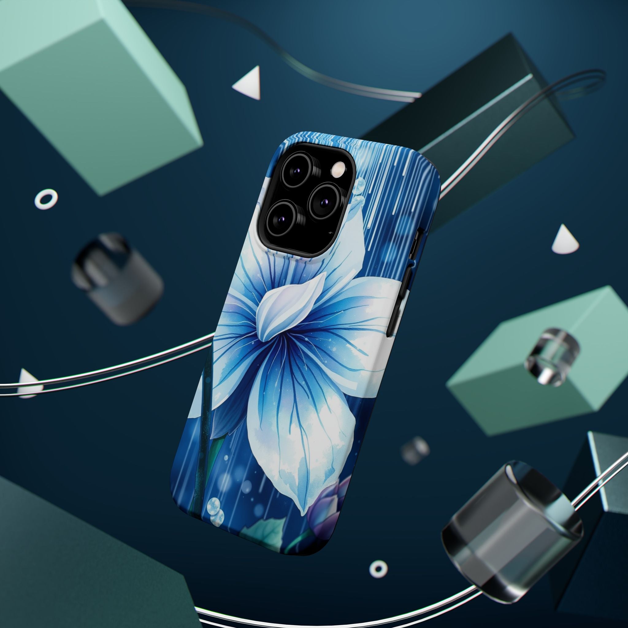 iPhone Spring Shower Bloom Electric Art Slim Everyday Designer Case · iPhone Cas