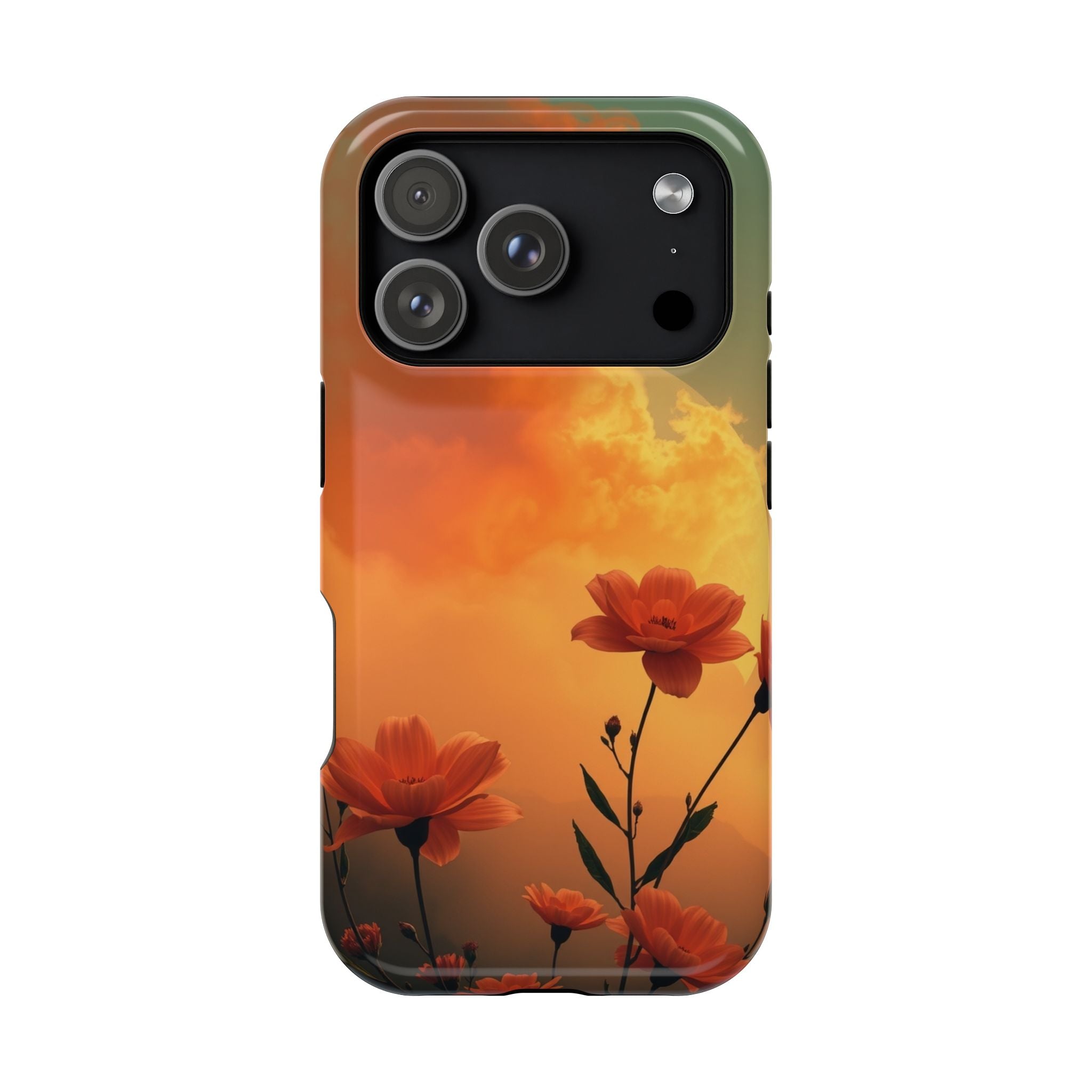 iPhone Floral Ombre Enchanted Art Bold Modern Everyday Snap Case · iPhone Case