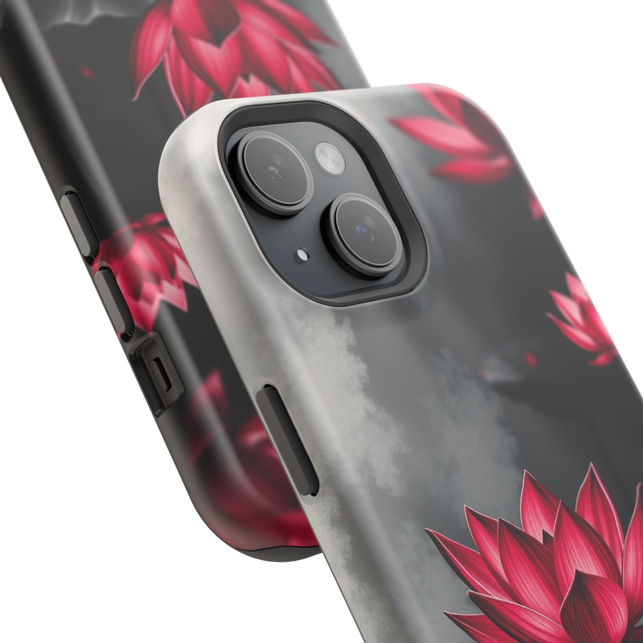 iPhone Lotus Pond Mystic Art 15 Slim Everyday Designer Case · iPhone Case