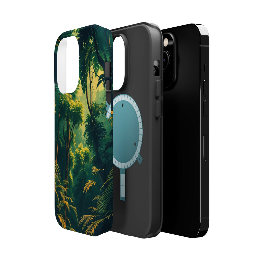 iPhone Rainforest Canopy Vintage Retro Poster Slim iPhone Everyday · iPhone Case