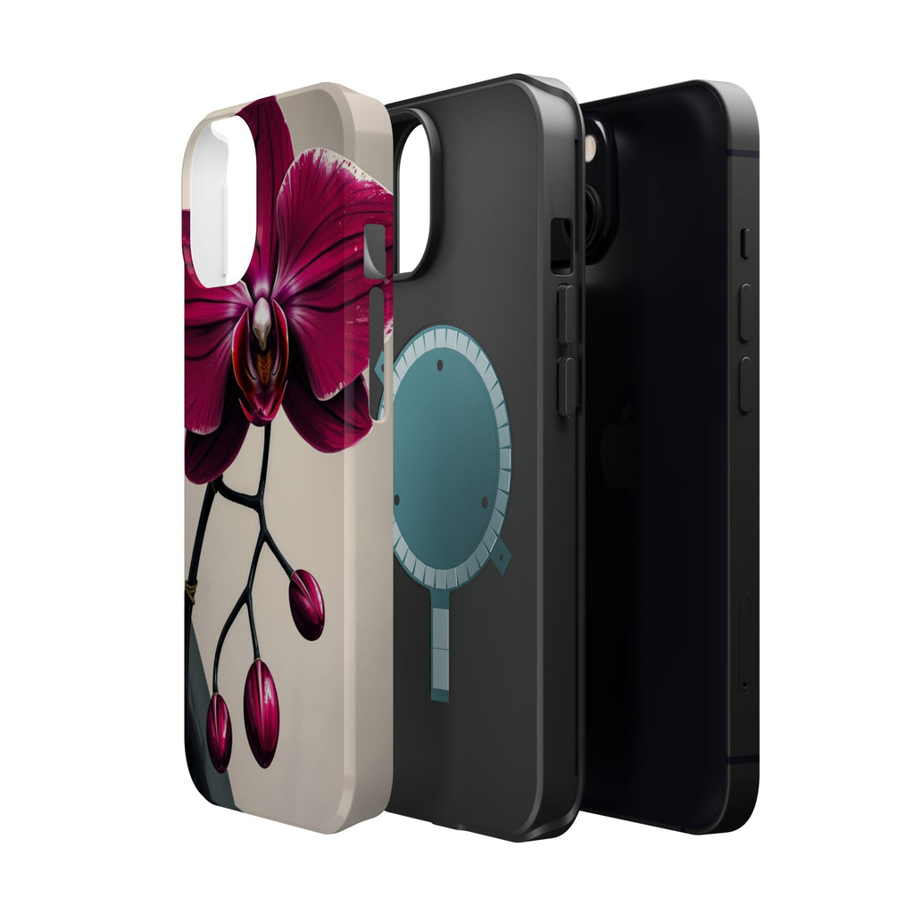 iPhone Orchid Study Enchanted Art Bold Modern Everyday Snap Case · iPhone Case