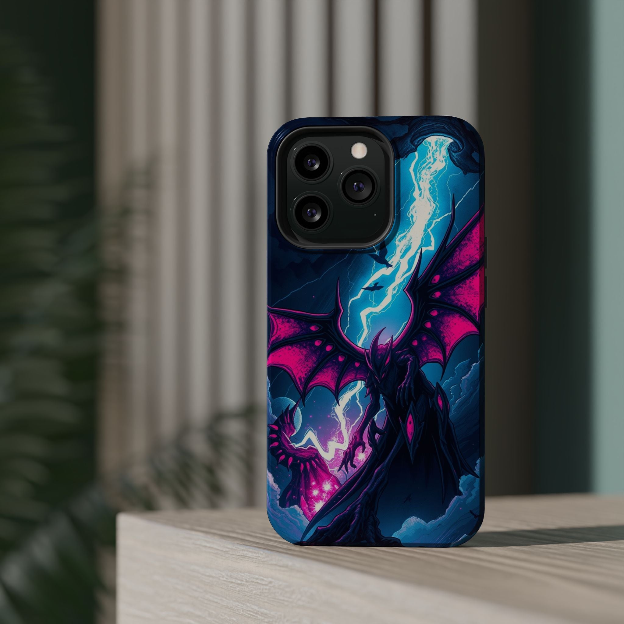 iPhone Radiant Hatching Storm Design Slim Everyday Designer Case · iPhone Case