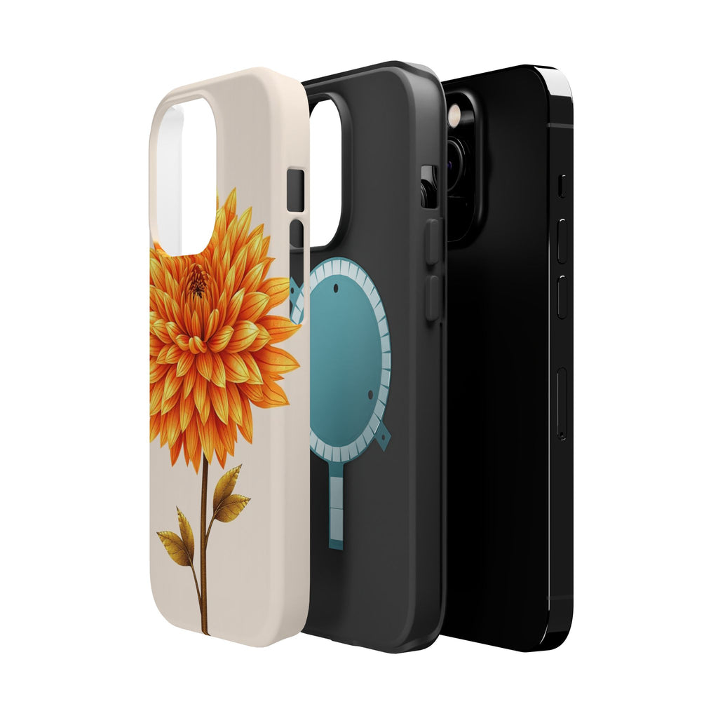 iPhone Chrysanthemum Classic Gold Foil Luxury Slim iPhone Everyday · iPhone Case
