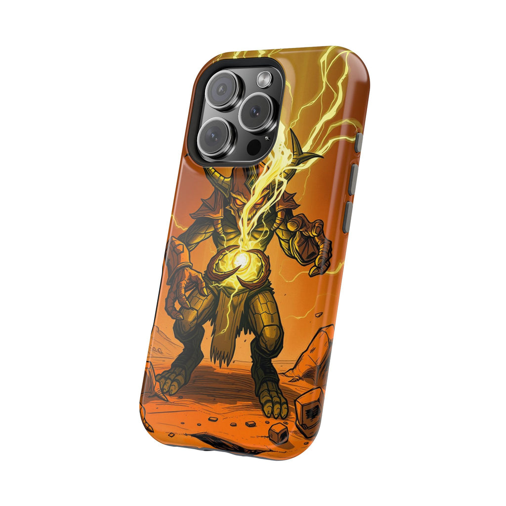 iPhone Burnt Orange And Sand Chaos Goblin Energy Clean Minimal Snap Case · iPhon