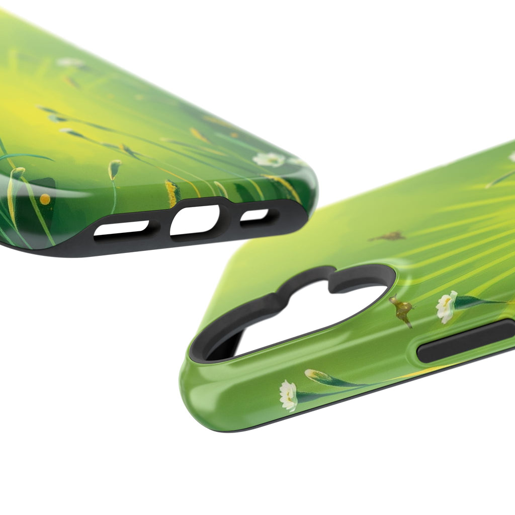 iPhone Spring Meadow Cinematic Art Bold Modern Everyday Snap Case · iPhone Case