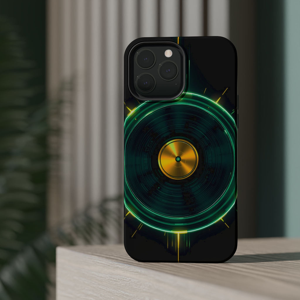 iPhone Dreamy Record Vinyl Spin Design Slim Everyday Designer Case · iPhone Case