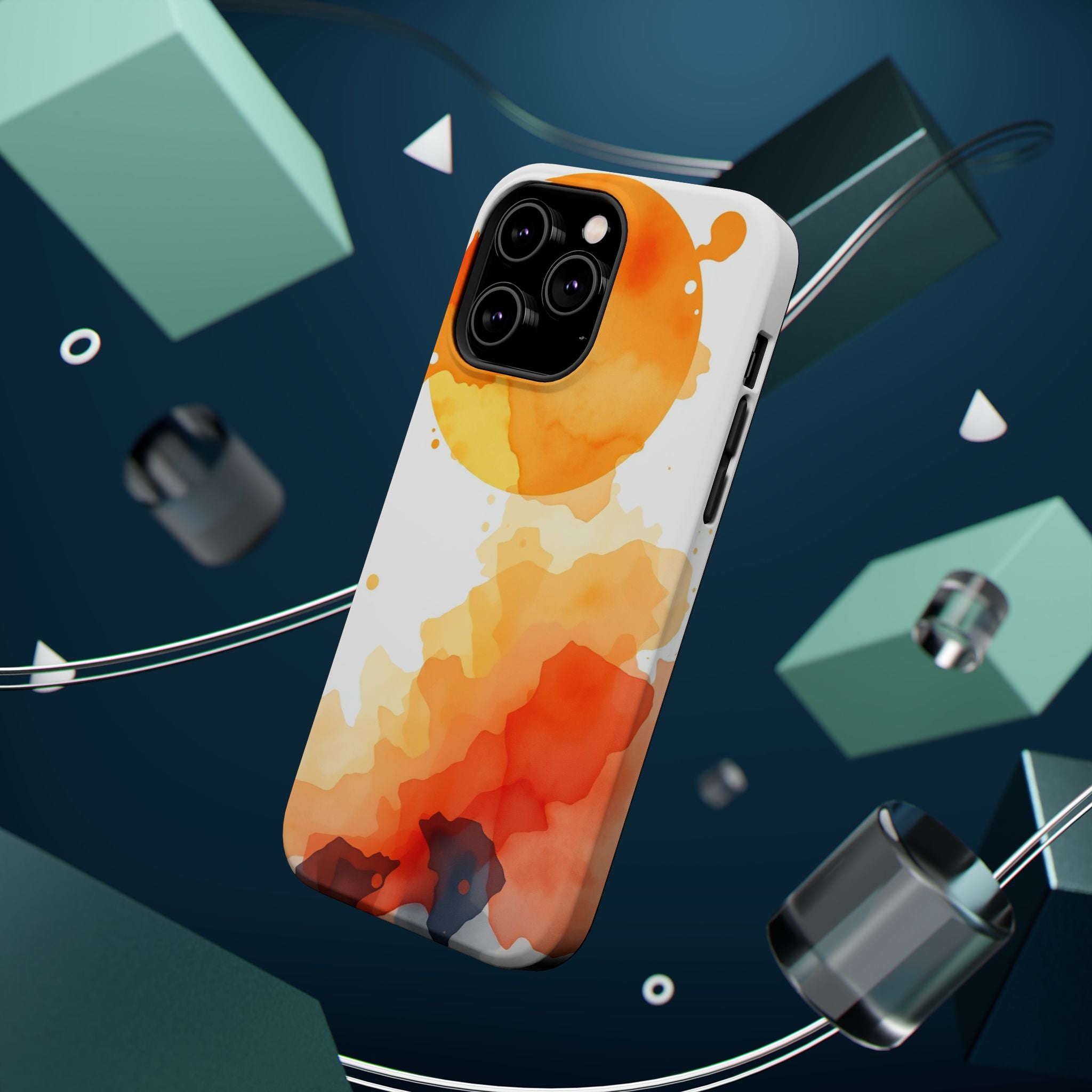 iPhone Sunset Amber And Peach Color Theory Slim iPhone Everyday · iPhone Case
