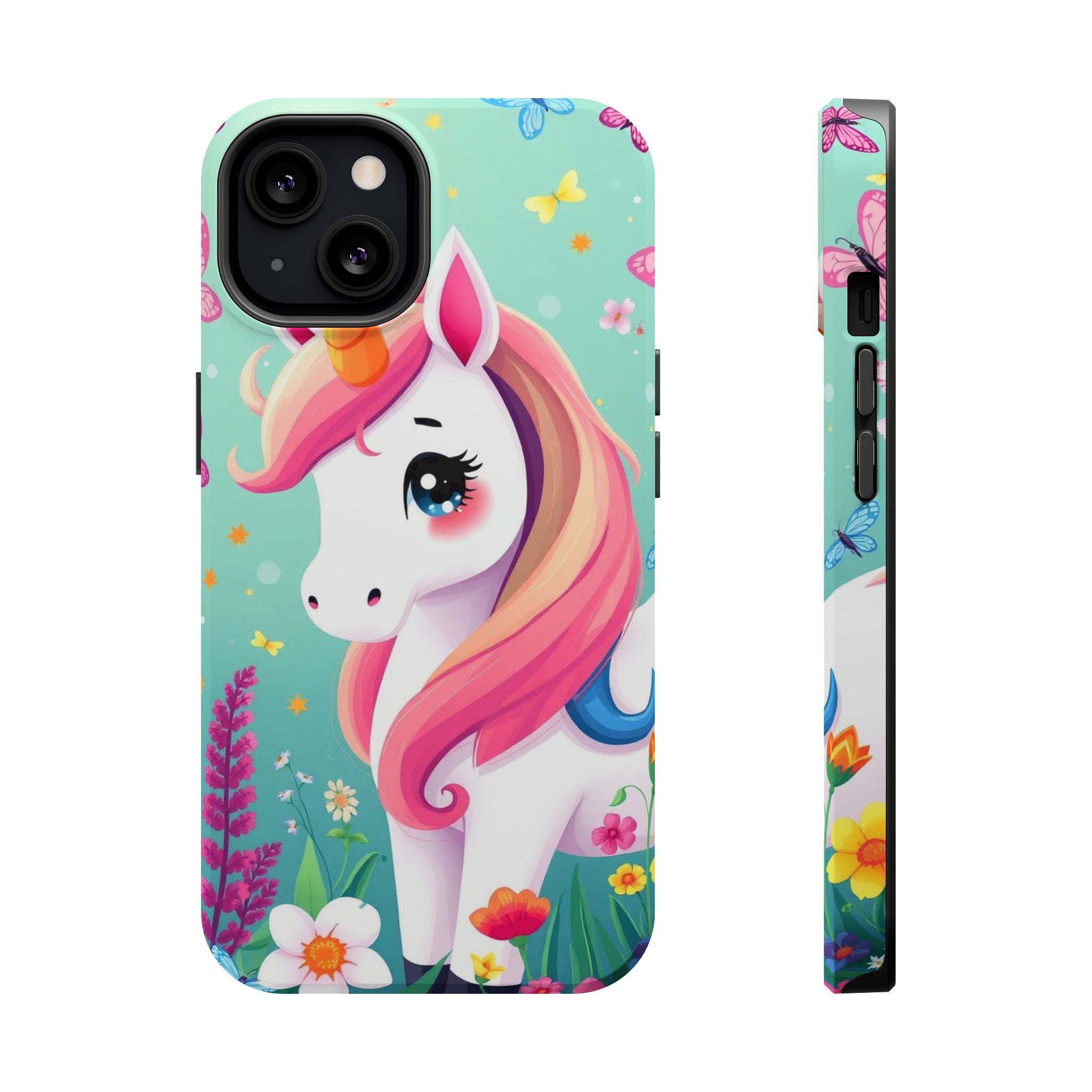 iPhone Dragonfly Unicorn Kids Fun iPhone Phone Case Gift Clean Minimal · iPhone
