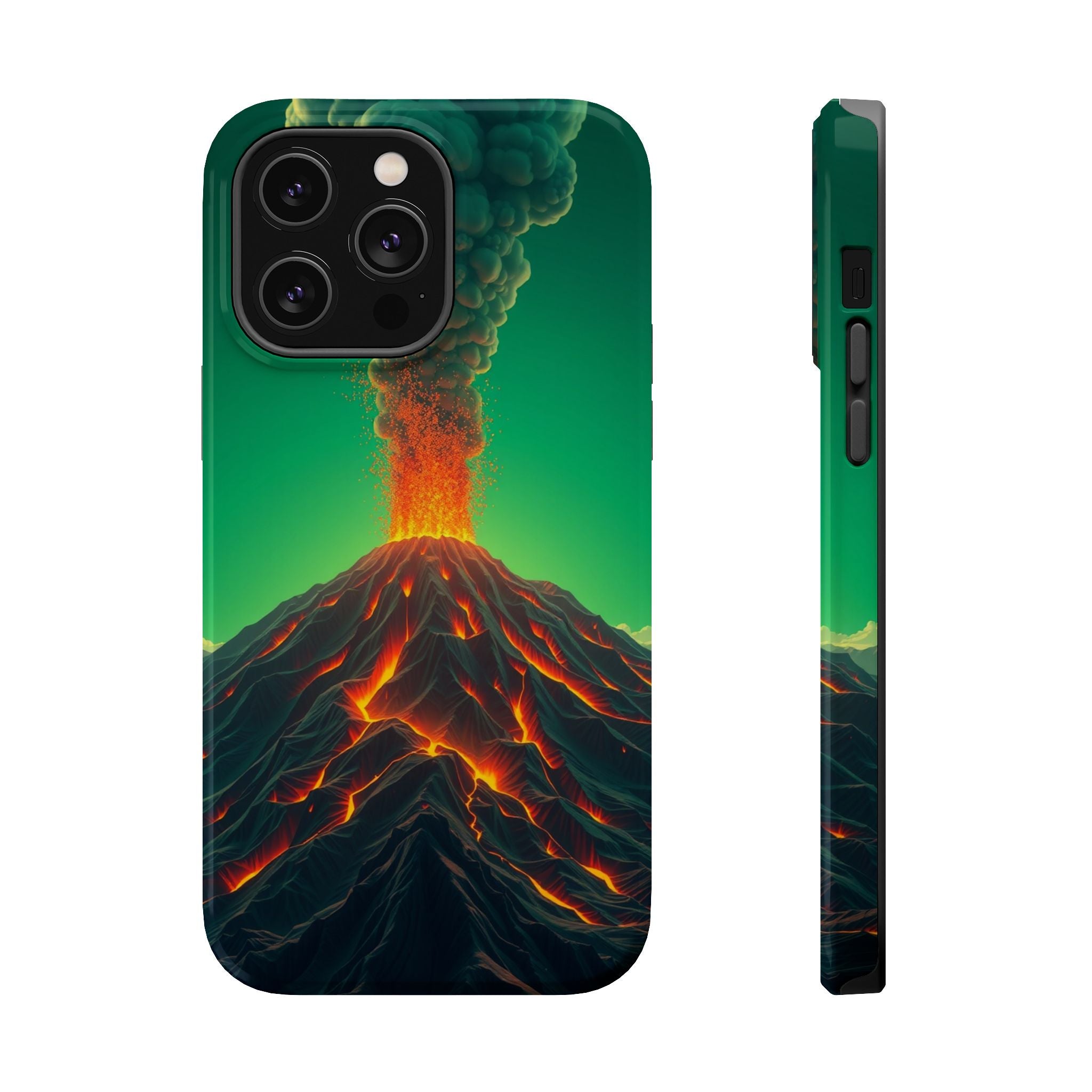 iPhone Dreamy Volcanic Eruption Design Slim Everyday Designer Case · iPhone Case