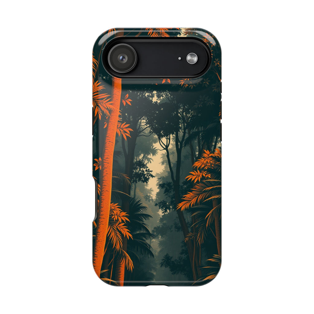 iPhone Burnt Orange And Sand Rainforest Canopy Soft iPhone Finish · iPhone Case
