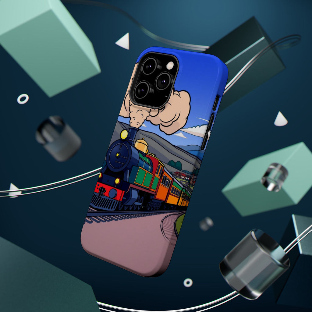 iPhone Steam Locomotive Puff Kids Fun iPhone Phone Case Gift Slim · iPhone Case