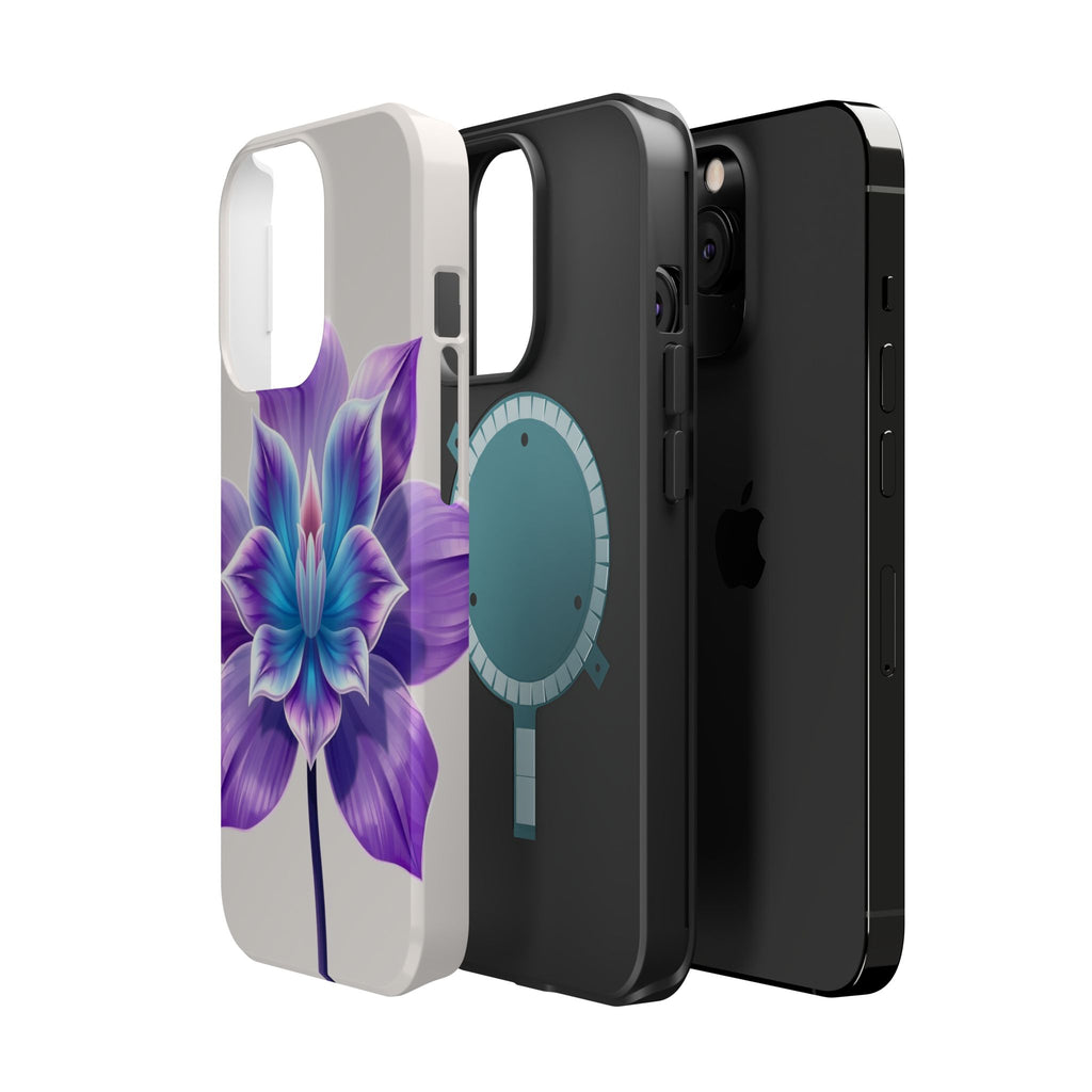 iPhone Dreamy Neon Floral Design 10 Slim Everyday Designer Case · iPhone Case