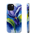 iPhone Indigo And Violet Petal Storm Slim Everyday Designer Case · iPhone Case