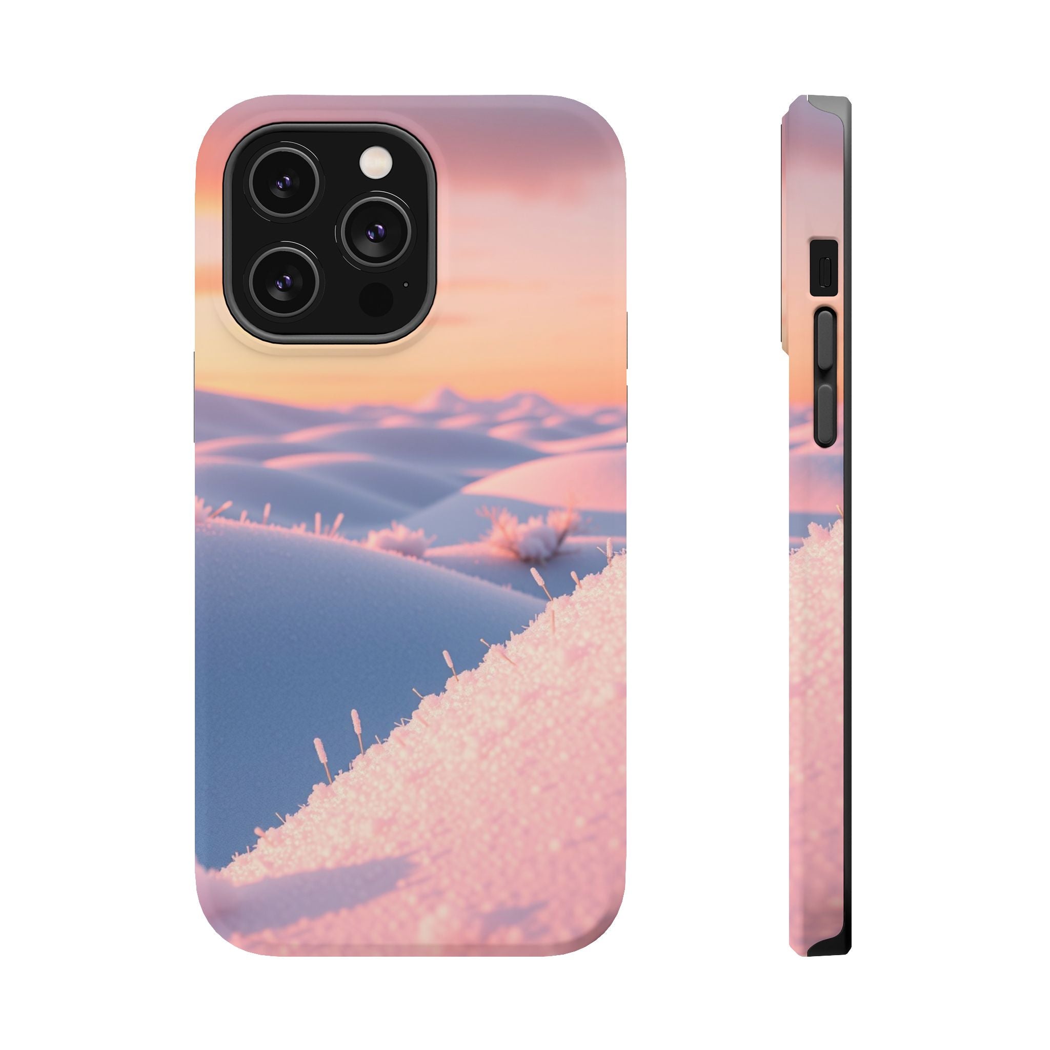 iPhone Snow Field 3D Digital Slim Everyday Designer Case · iPhone Case