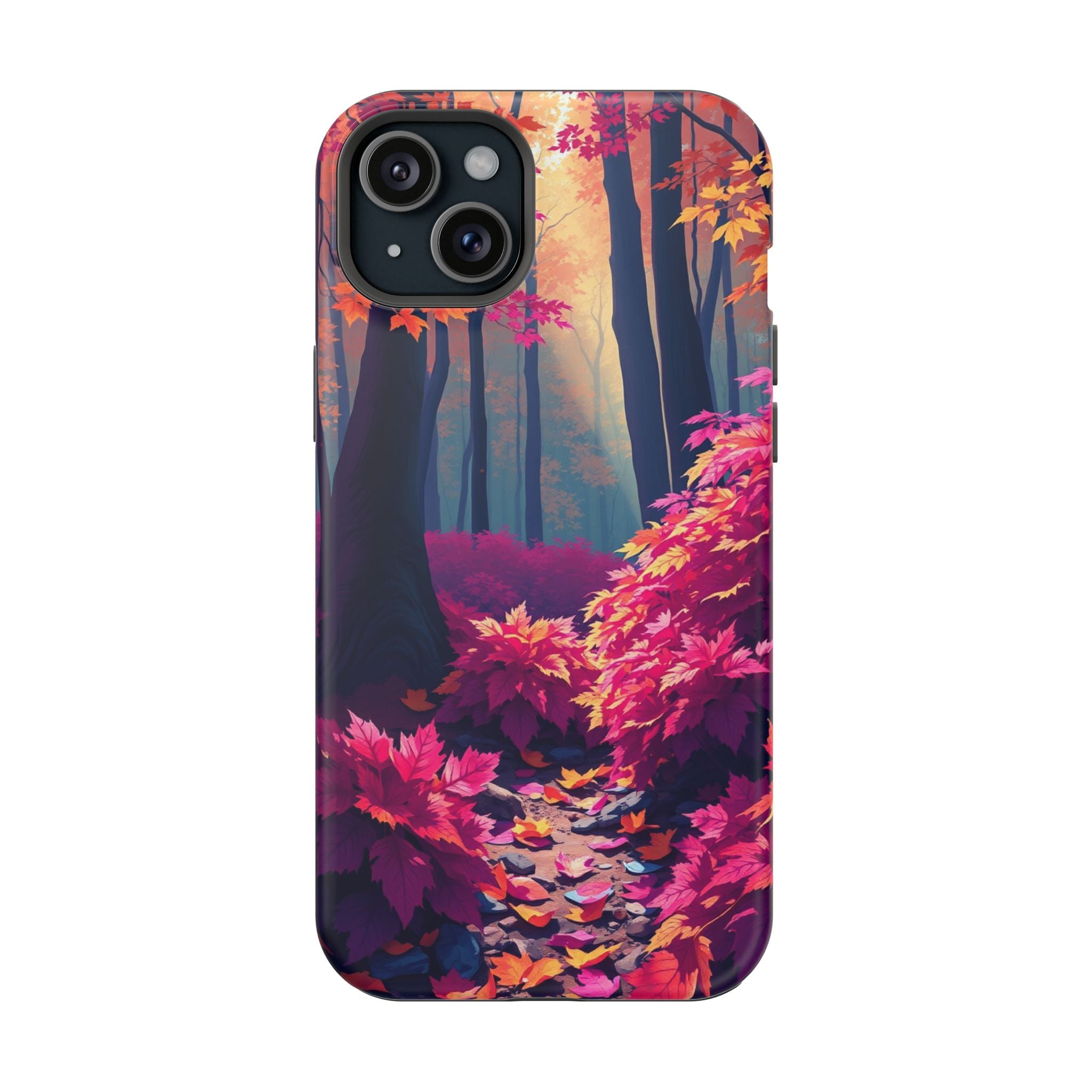 iPhone Earthy Autumn Forest Floor Design Slim Everyday iPhone Designer · iPhone
