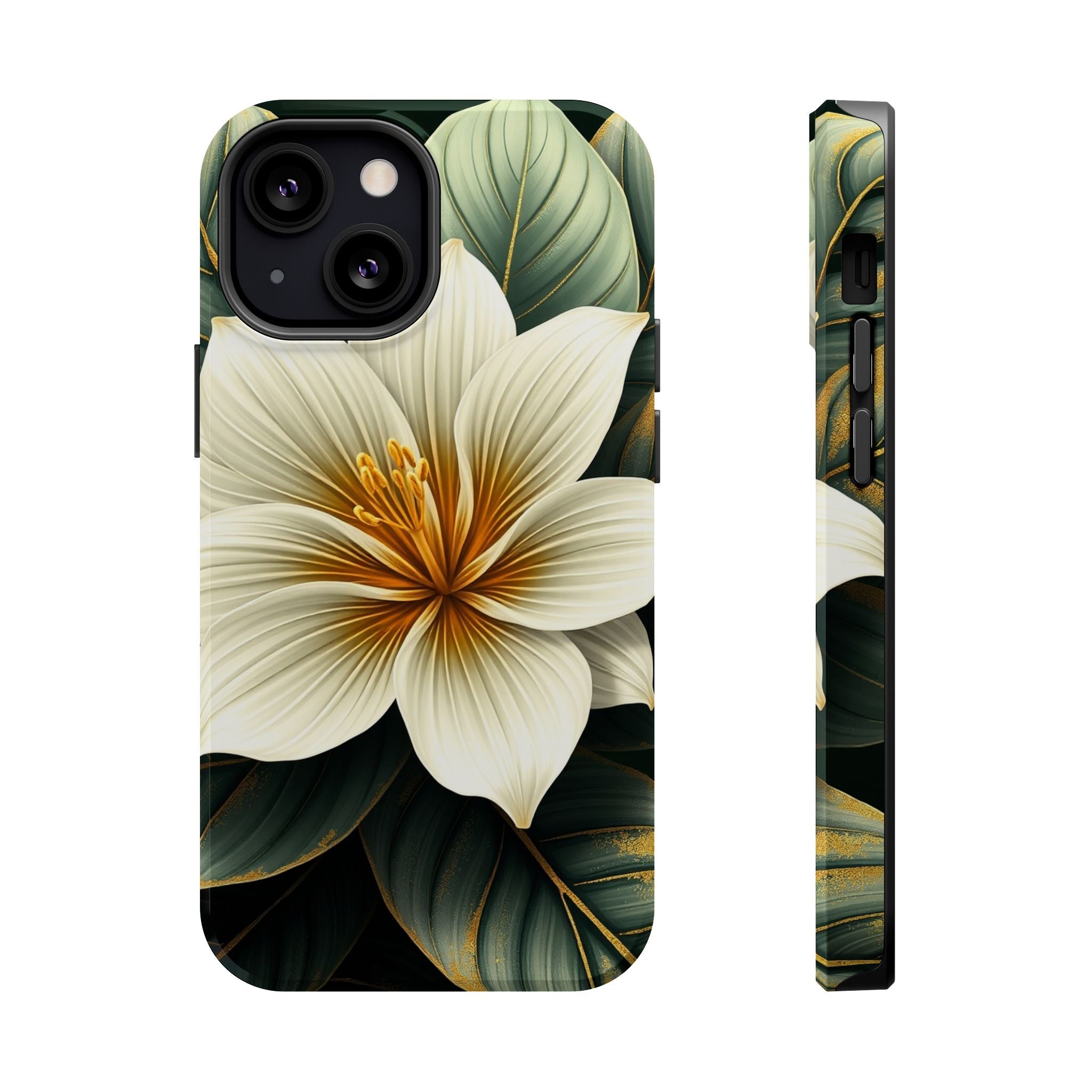 iPhone Radiant Tropical Bloom Design Slim Everyday Designer Case · iPhone Case