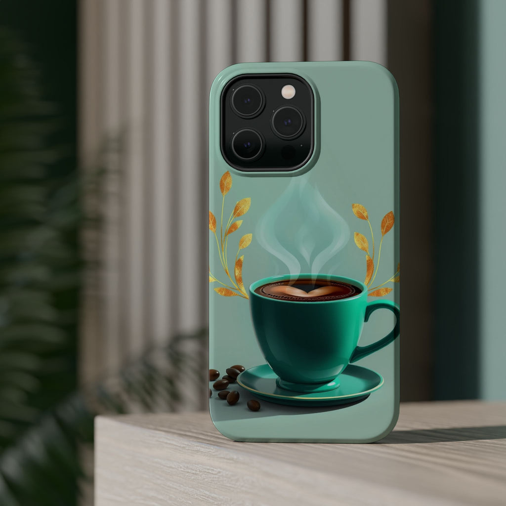 iPhone Radiant Emotional Support Coffee Design Soft Finish Everyday Case · iPhon