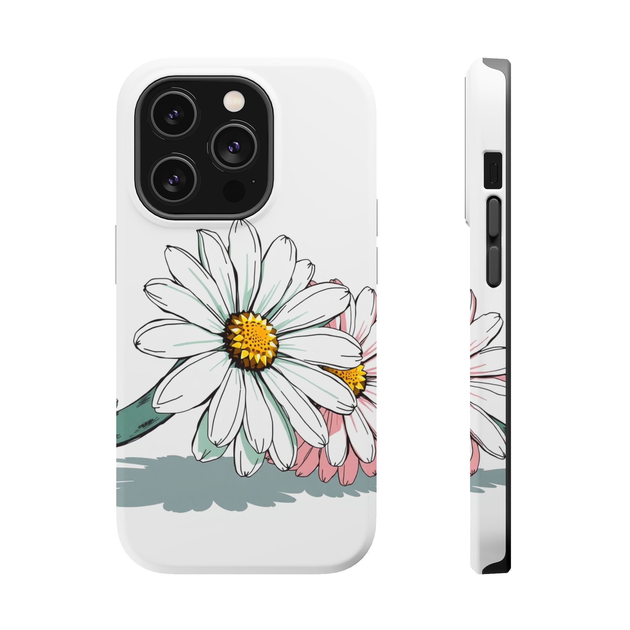 iPhone Daisy Chain Hand-Drawn Sketch Slim Everyday Designer Case · iPhone Case