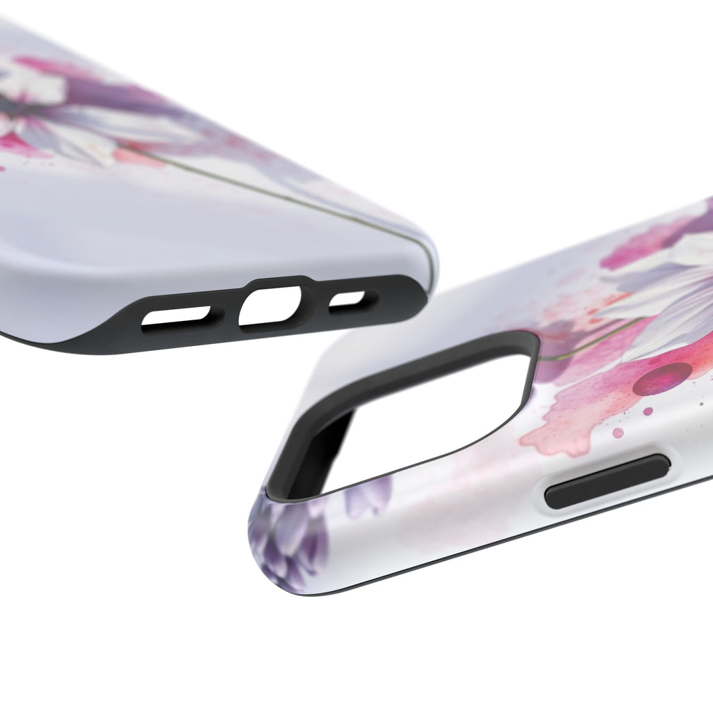 iPhone Floral Watercolor Splash Bold Art Slim Everyday iPhone 15 · iPhone Case