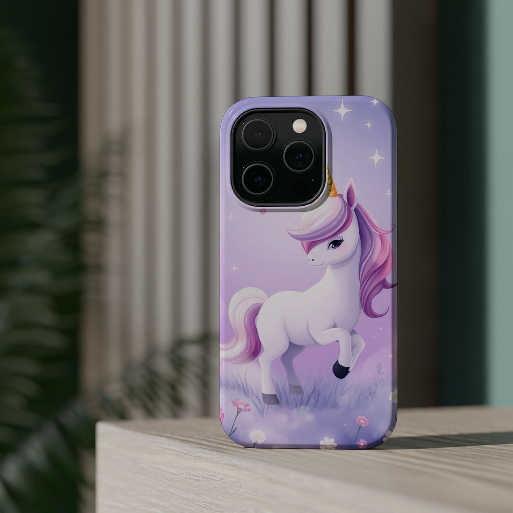 iPhone Lilac Mist Unicorn Kids Fun iPhone Phone Case Gift Artistic · iPhone Case