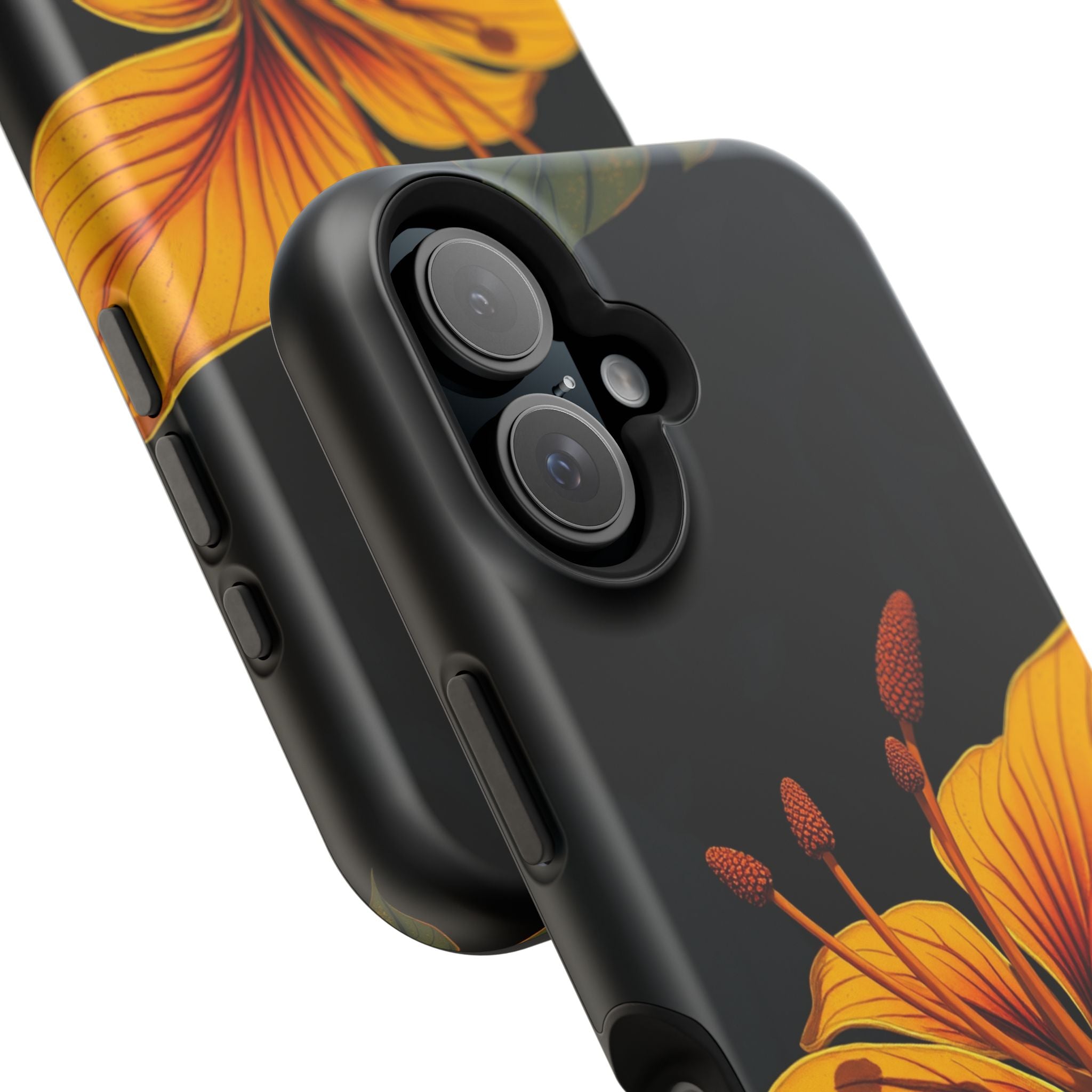 iPhone Earthy Tropical Bloom Design Artistic Everyday Cas Slim Snap Case · iPhon