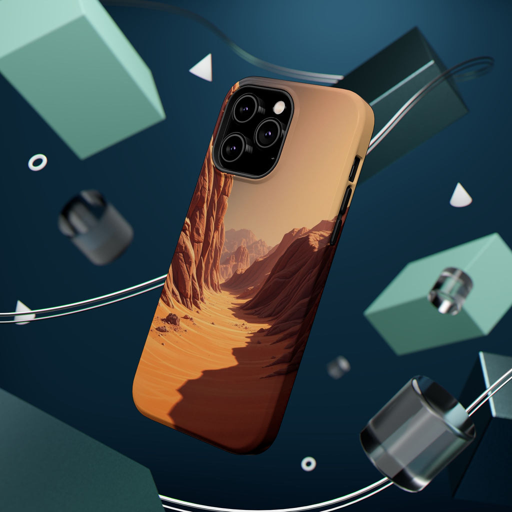 iPhone Burnt Orange And Sand Valley Floor Slim iPhone 20 Everyday · iPhone Case