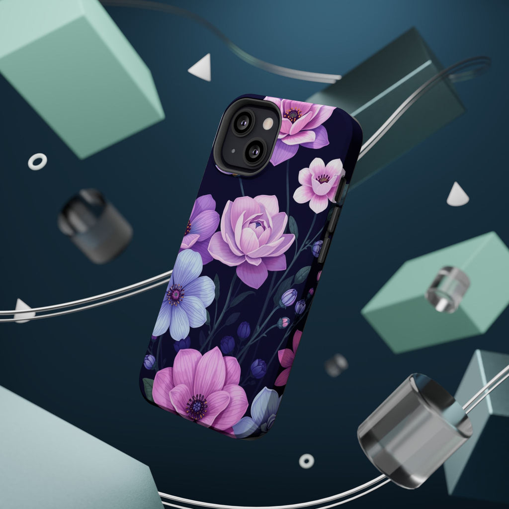 iPhone Floral Dark Academia Electric Art Slim Everyday iPhone Designer · iPhone