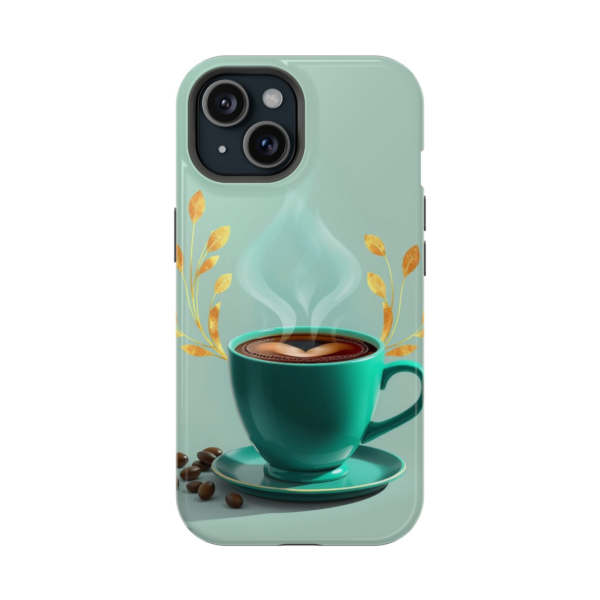 iPhone Radiant Emotional Support Coffee Design Soft Finish Everyday Case · iPhon