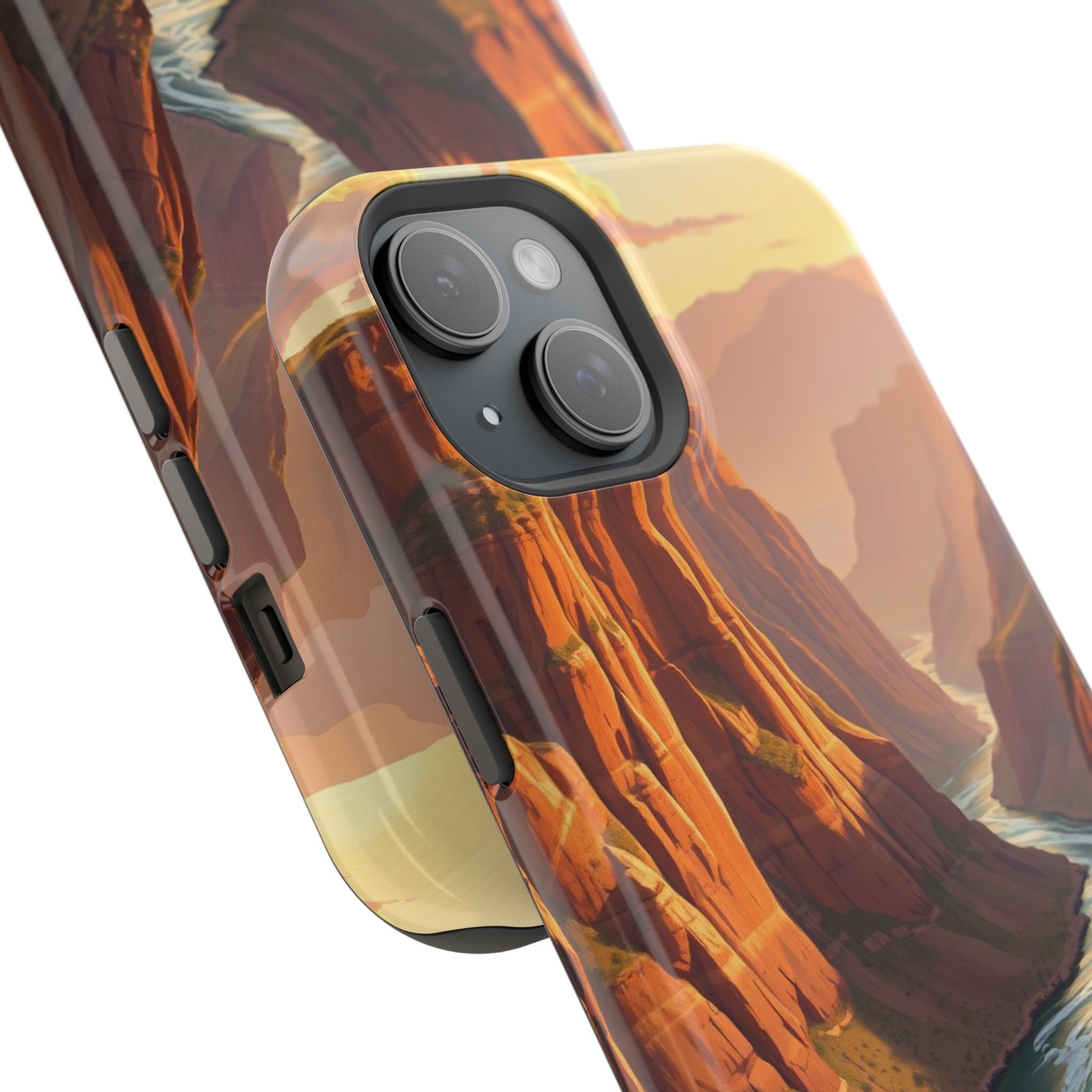iPhone River Canyon Mystic Art Slim Everyday Designer Case · iPhone Case