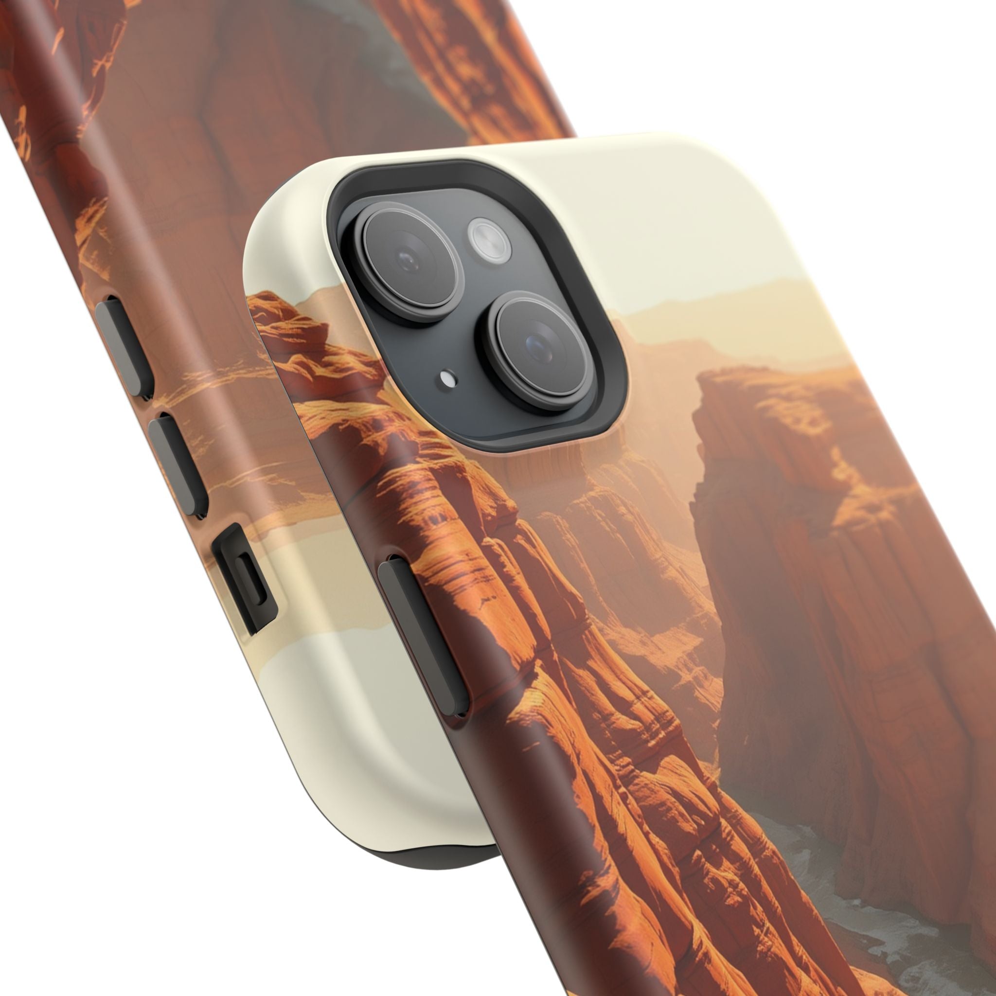 iPhone Vibrant River Canyon Design Bold Modern Everyday Snap Case · iPhone Case