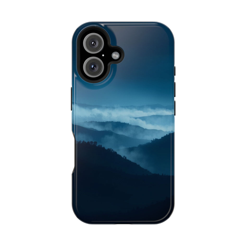 iPhone Earthy Fog Rolling Over Hills Design Slim iPhone Everyday · iPhone Case