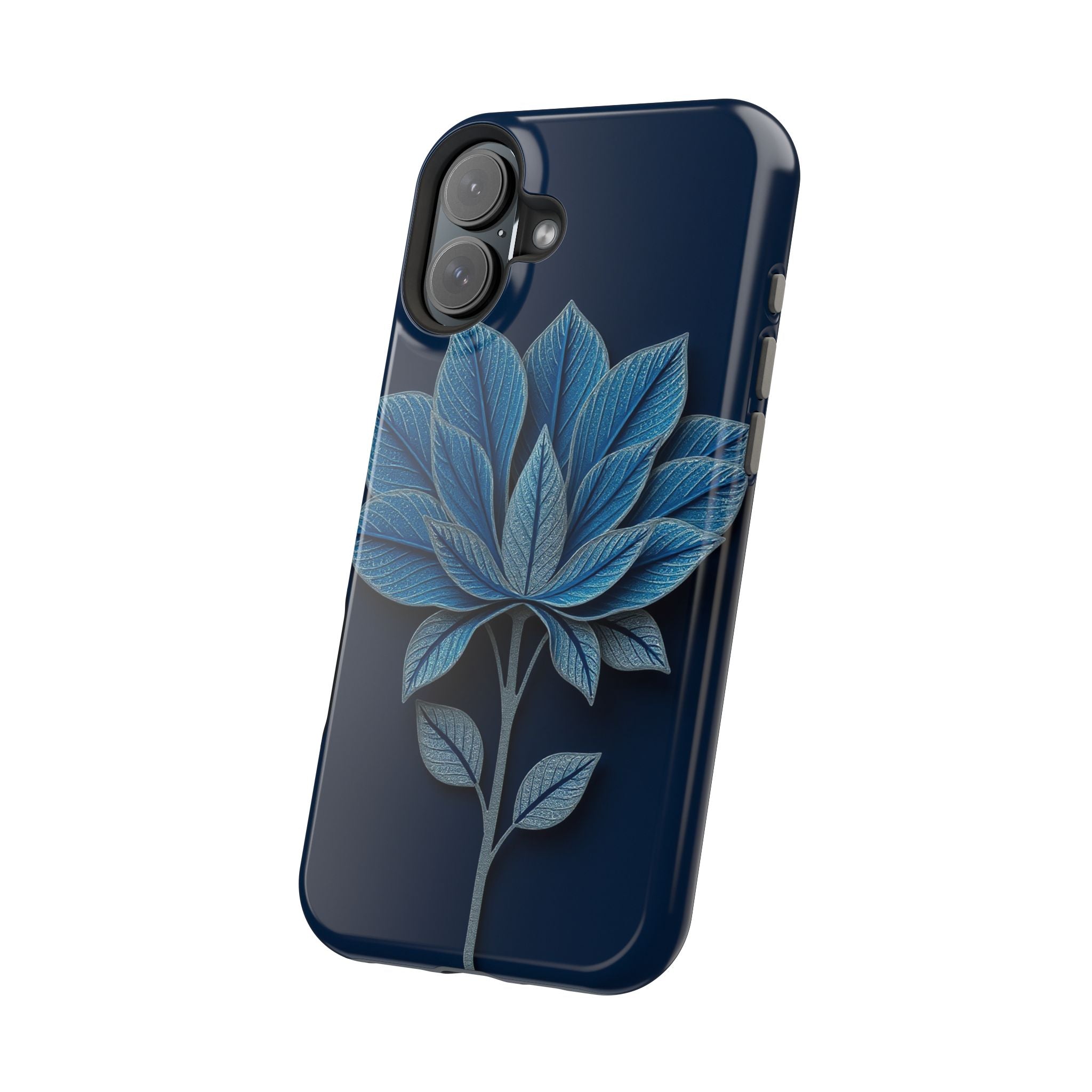 iPhone Night Bloomer Paper Cut Art Bold Modern Everyday Snap Case · iPhone Case