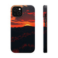 iPhone Mesa Sunset Cinematic Art Bold Modern Everyday Snap Case · iPhone Case