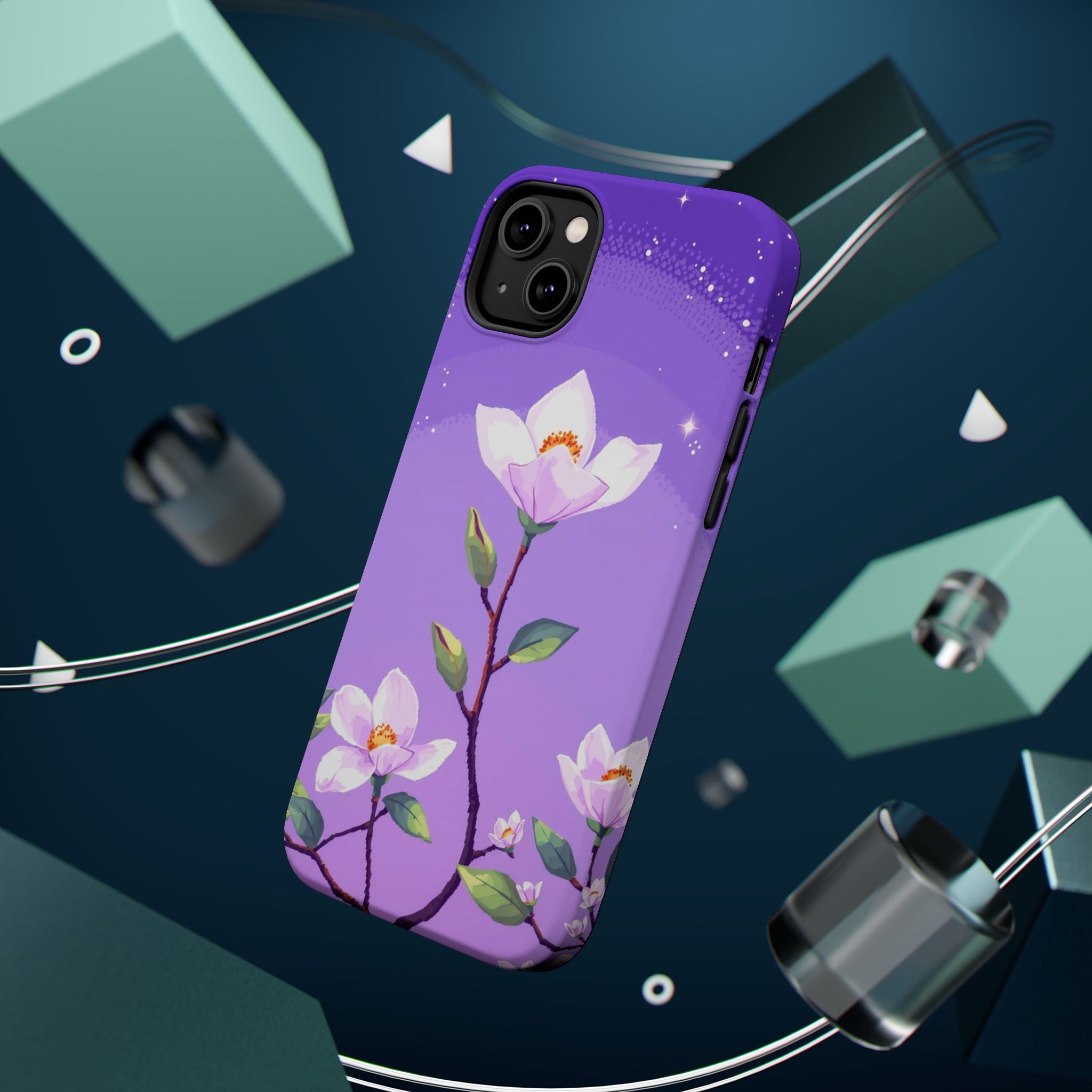 iPhone Magnolia Dream Enchanted Art Slim Everyday Designer Case · iPhone Case