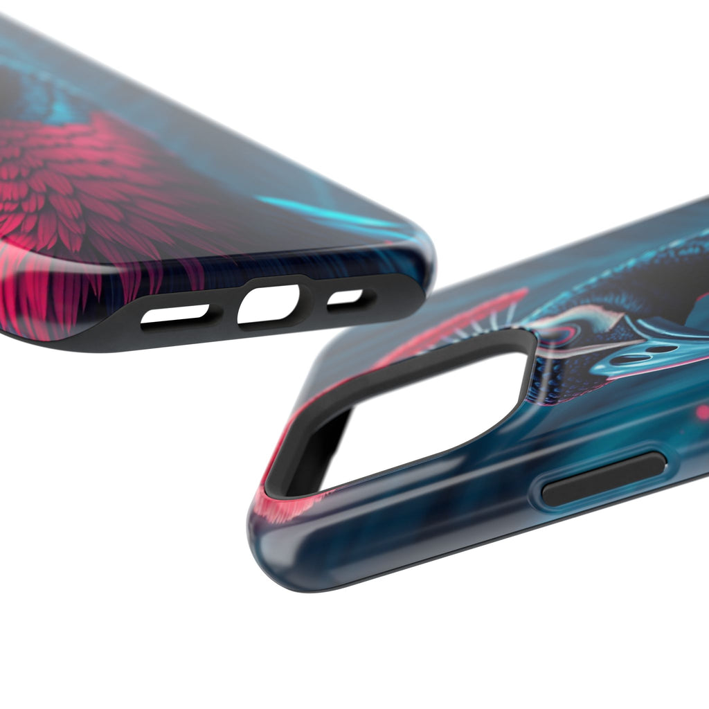 iPhone Nouveau Peacock Electric Art Slim Everyday Designer Case · iPhone Case