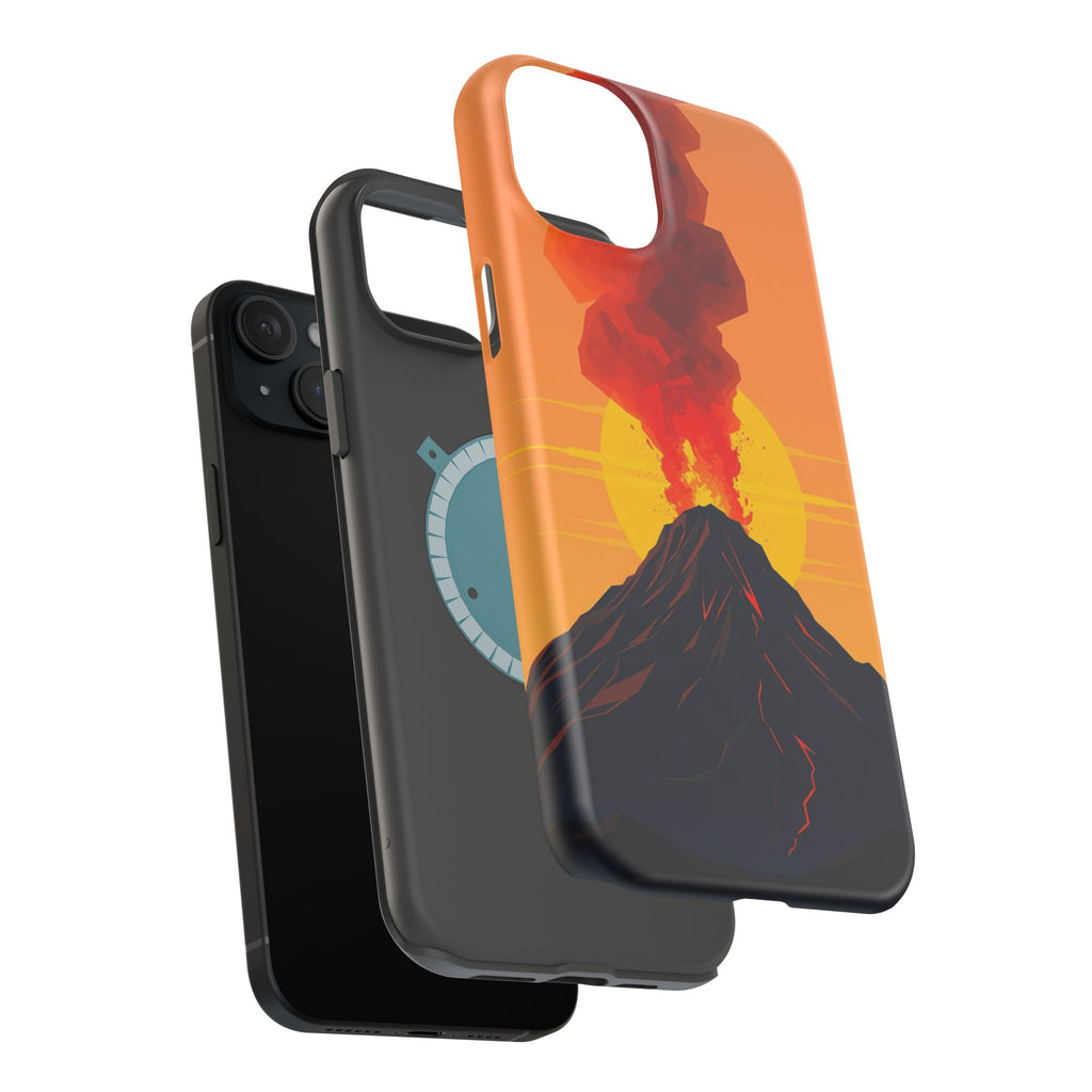 iPhone Vibrant Volcanic Eruption Design Slim Everyday iPhone Designer · iPhone C