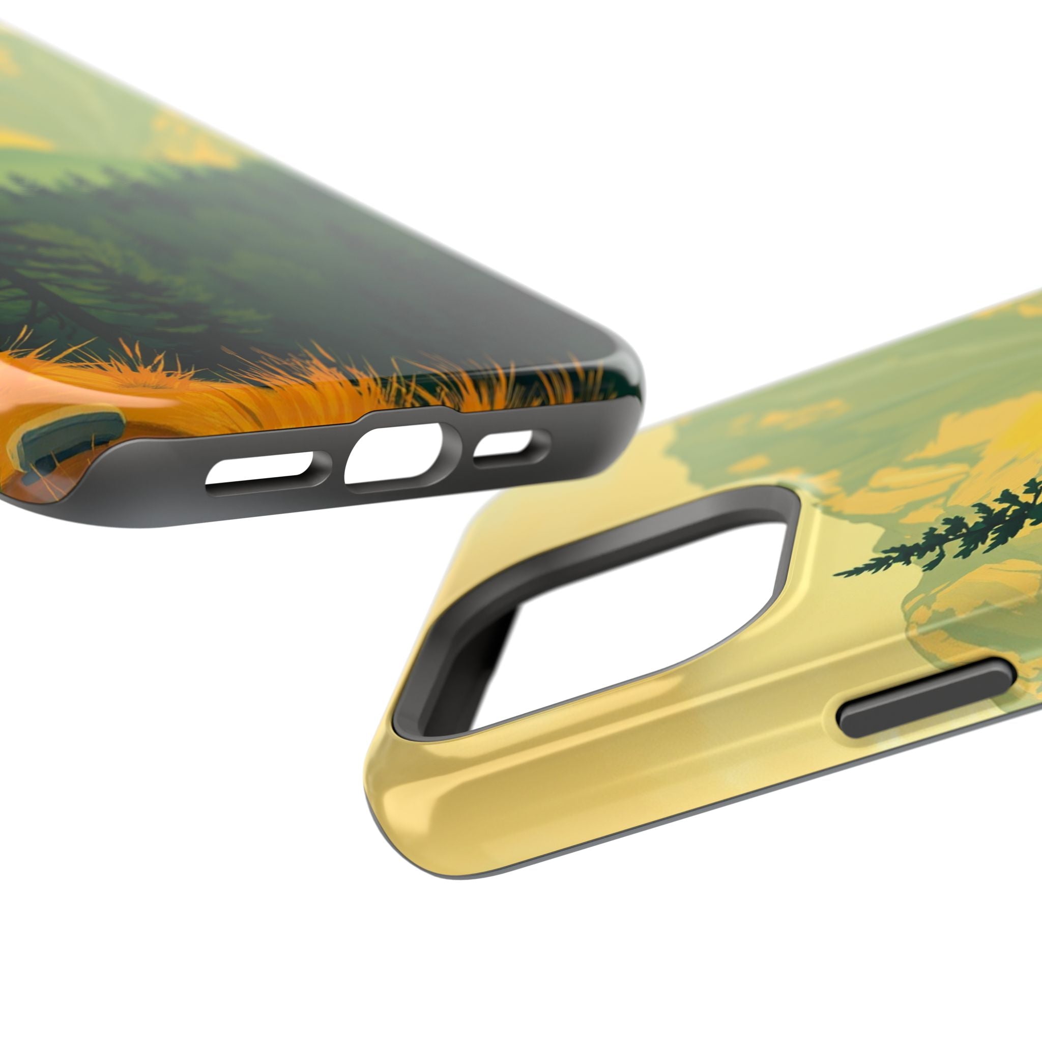 iPhone Pine Ridge Oil Painting Impressionist Slim iPhone Everyday · iPhone Case