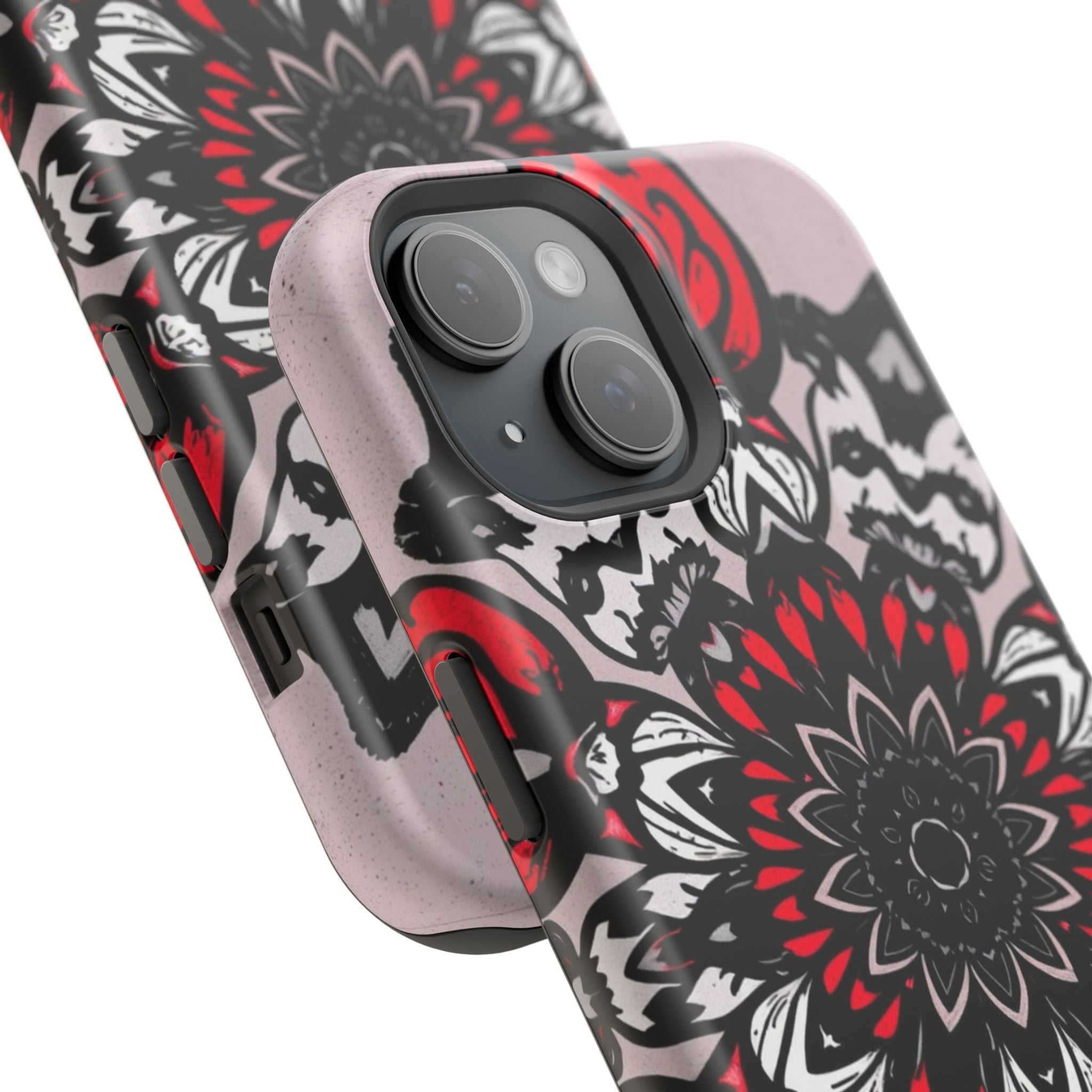 iPhone Floral Mandala Bold Art Slim Everyday Designer Case · iPhone Case