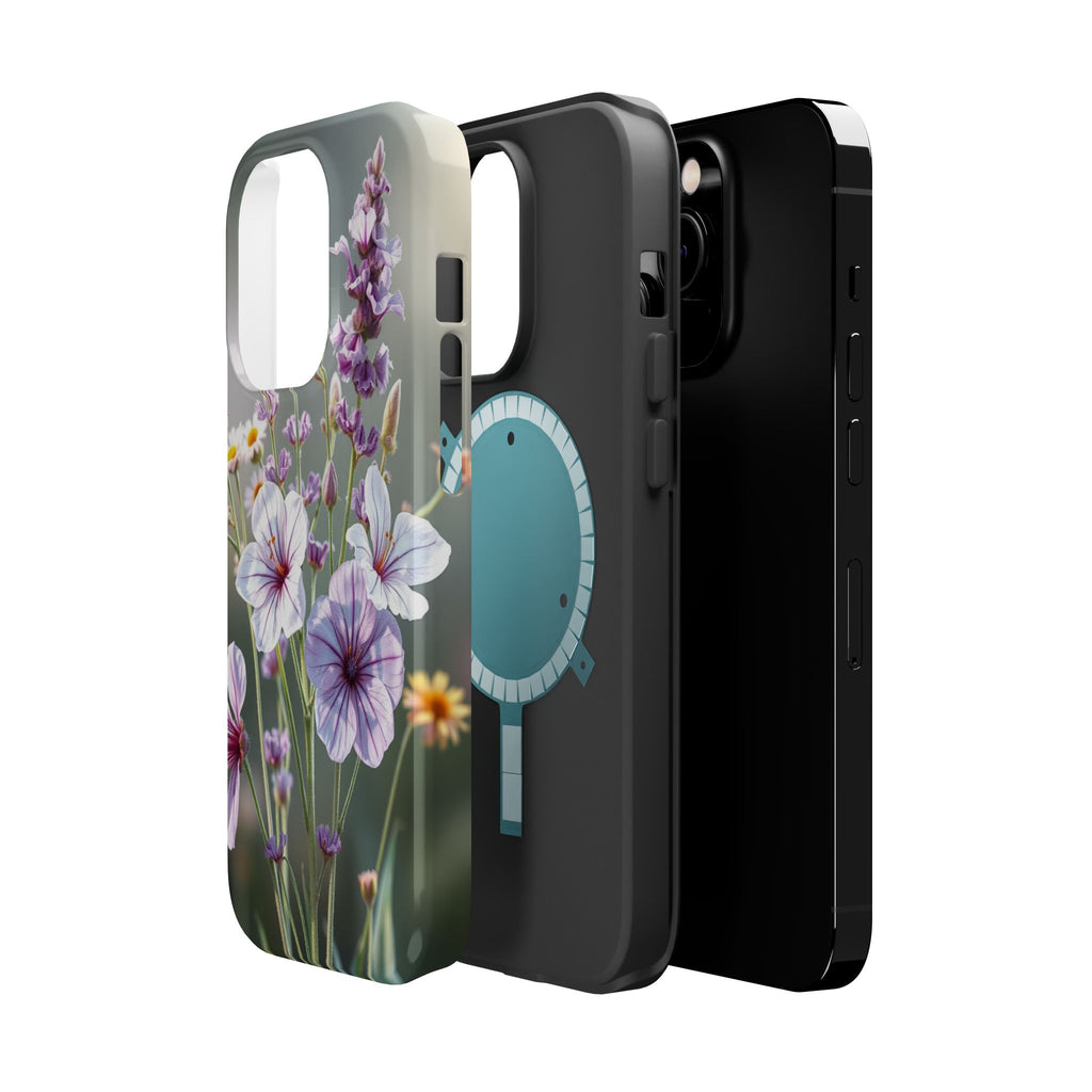 iPhone Wildflower Bunch Enchanted Art Slim Everyday Designer Case · iPhone Case