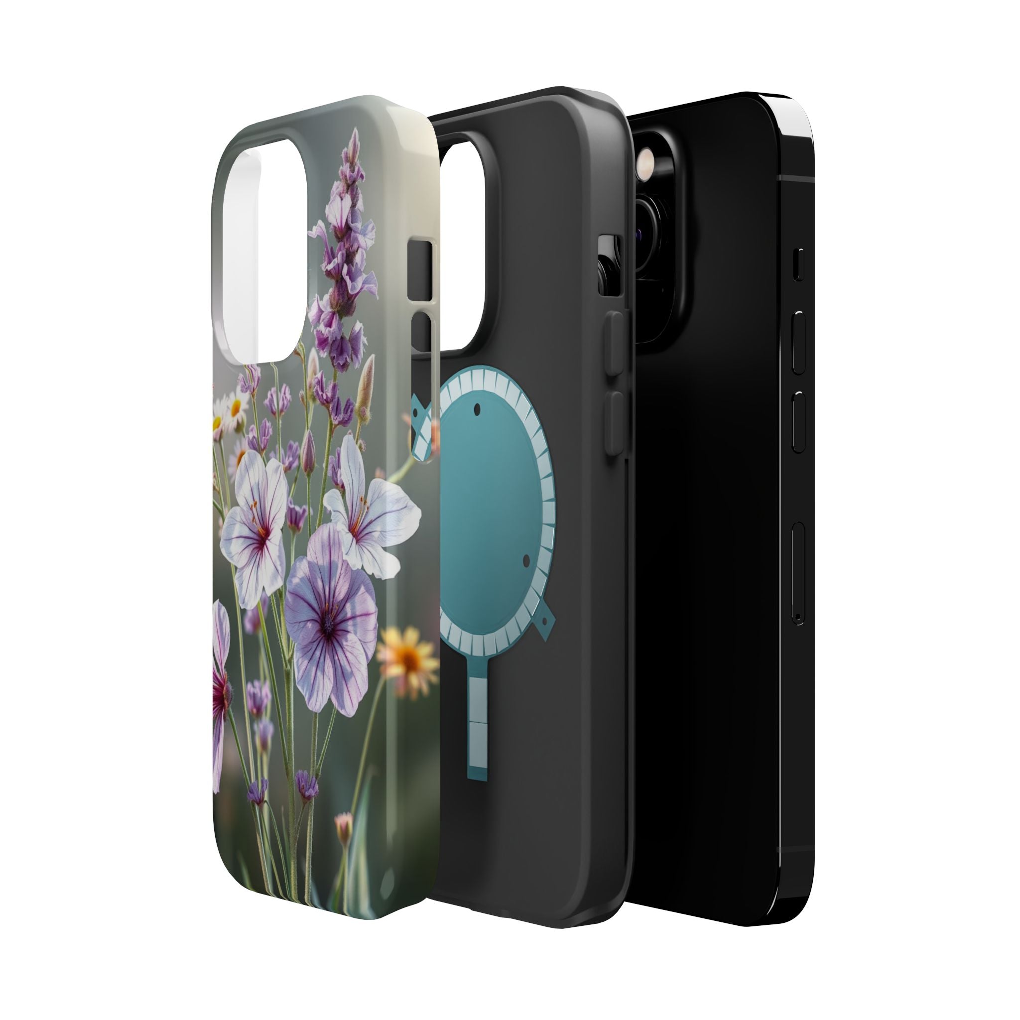 iPhone Wildflower Bunch Enchanted Art Slim Everyday Designer Case · iPhone Case