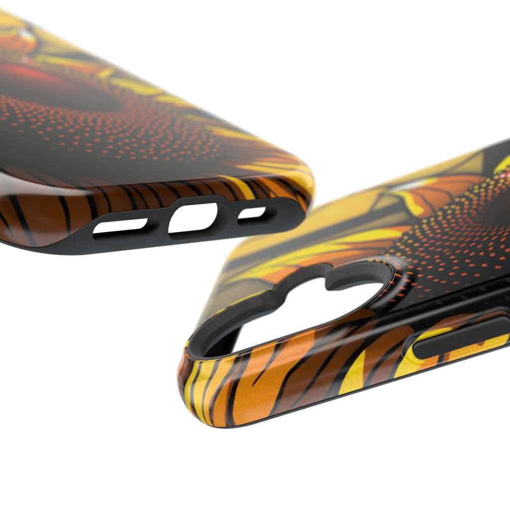 iPhone Sunflower Pop Stained Glass Bold Modern Everyday Snap Case · iPhone Case