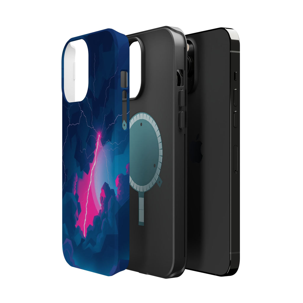 iPhone Thunderstorm Sky Abstract Geometric Slim iPhone Everyday · iPhone Case