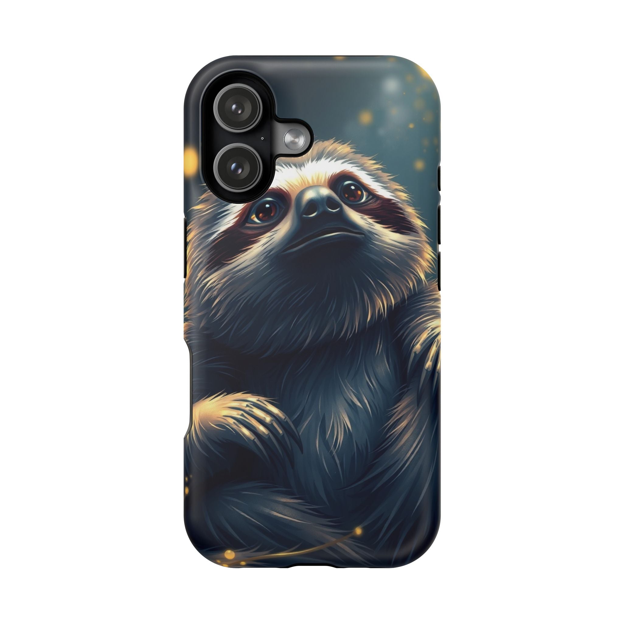 iPhone Vibrant Cozy Sloth Mode Design Slim Everyday Designer Case · iPhone Case