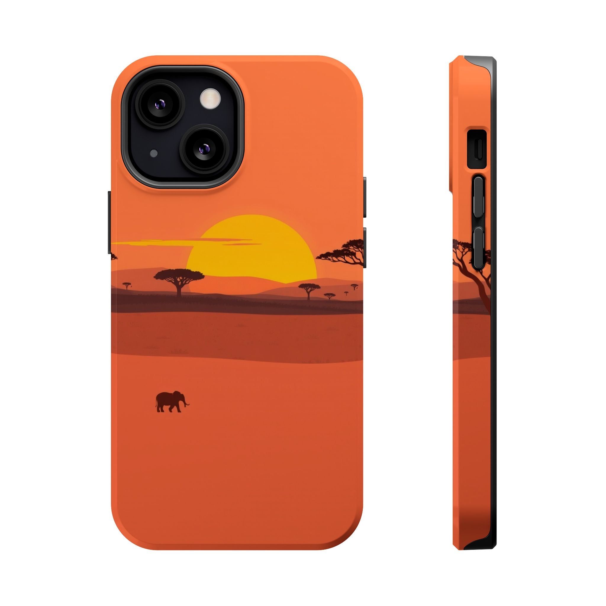iPhone Sunset Amber And Peach Savanna Horizon Slim iPhone Everyday · iPhone Case
