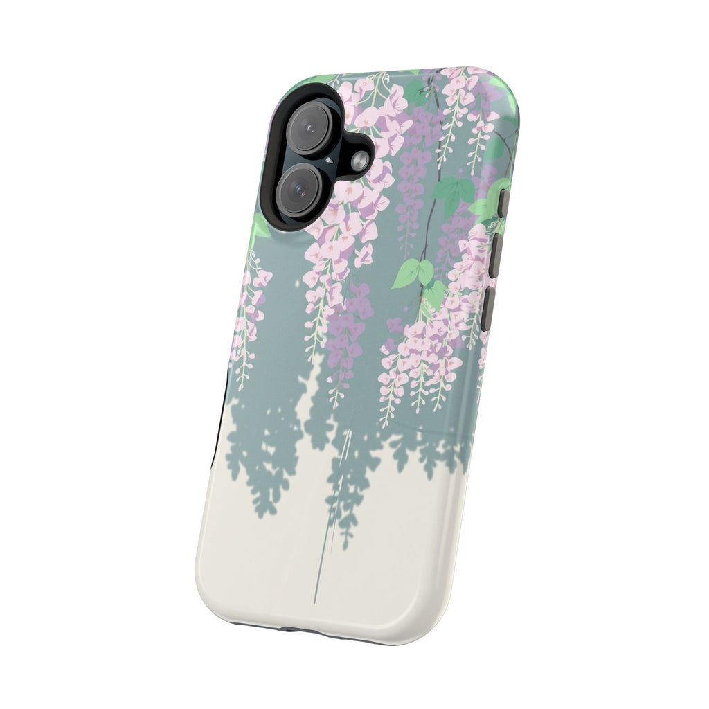 iPhone Dreamy Wisteria Cascade Design Slim Everyday Designer Case · iPhone Case